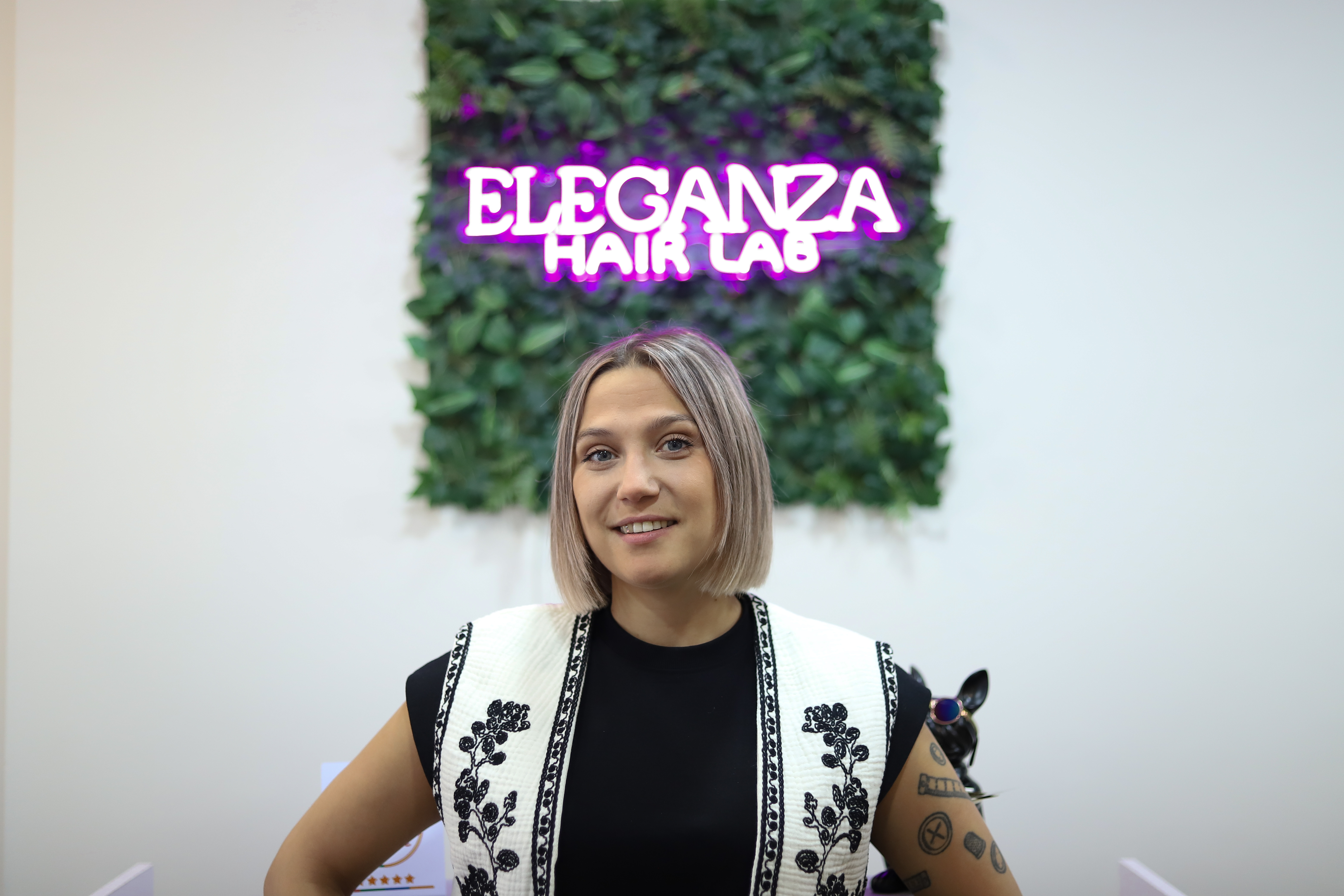 Paula Calles Felipe, peluquera profesional